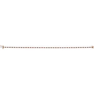14K Yellow Gold Natural Blue Sapphire & 5/8 CTW Natural Diamond Line 7 1/4" Bracelet – image 4