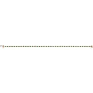 14K Rose Gold Natural Emerald & 5/8 CTW Natural Diamond Line 7 1/4" Bracelet – image 3