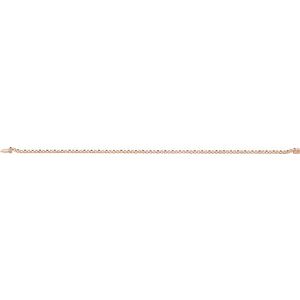 14K Rose Gold 5/8 CTW Lab-Grown Emerald & Lab-Grown Diamond Line 7 1/4" Bracelet – image 4