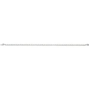 Sterling Silver 5/8 CTW Lab-Grown Emerald & Lab-Grown Diamond Line 7 1/4" Bracelet – image 4