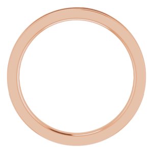 14K Rose Gold 1/5 CTW Lab-Grown Diamond Anniversary Band