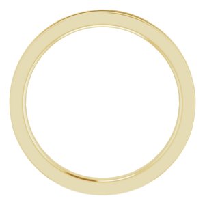 14K Yellow Gold 1/5 CTW Lab-Grown Diamond Anniversary Band