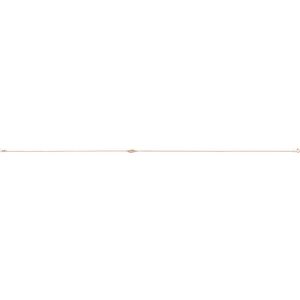 14K Rose Gold .015 CTW Natural Diamond Off-Center Angel Wing 18" Necklace