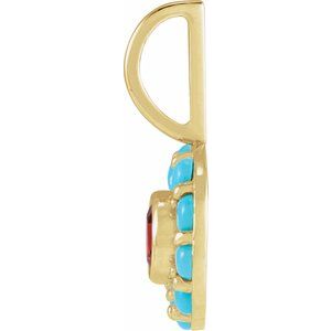 Halo-Style Charm/Pendant
