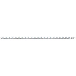 Sterling Silver Natural Sky Blue Topaz 7 1/4" Line Bracelet – image 4