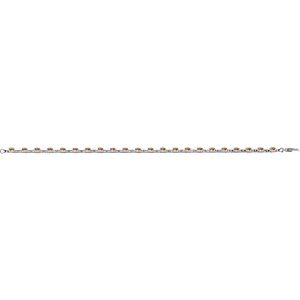 Sterling Silver Natural Citrine 7 1/4" Line Bracelet – image 4