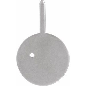 Sterling Silver 2 mm Round Virgo Accented Zodiac Charm/Pendant Mounting – image 4
