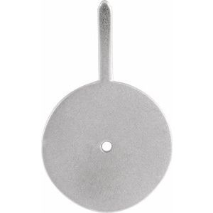 Sterling Silver 2 mm Round Pisces Accented Zodiac Charm/Pendant Mounting – image 4