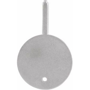 Platinum 2 mm Round Libra Accented Zodiac Charm/Pendant Mounting – image 4