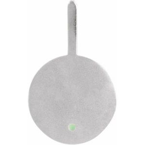Platinum Natural Green Chrysoprase & .005 CTW Natural Diamond Libra Charm/Pendant – image 4