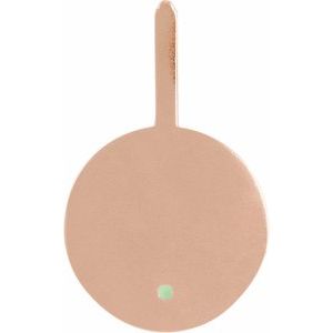 14K Rose Gold Natural Green Chrysoprase & .005 CTW Natural Diamond Libra Charm/Pendant – image 4