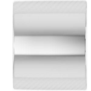 10K White Gold 1.5 mm Round Bezel Setting