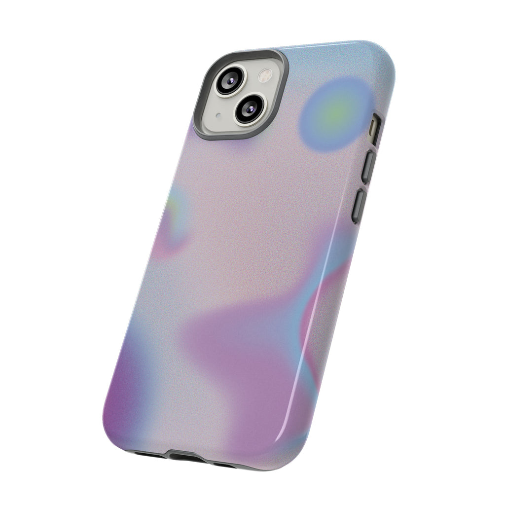 Gradient Floating Orbs Tough iPhone Case
