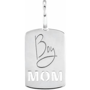 Engravable Mom Charm/Pendant