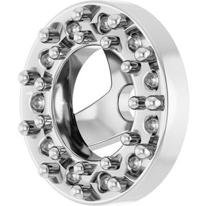 Sterling Silver 1.2 mm Round 3 mm ID Halo-Style Earring Jacket Mounting – image 4