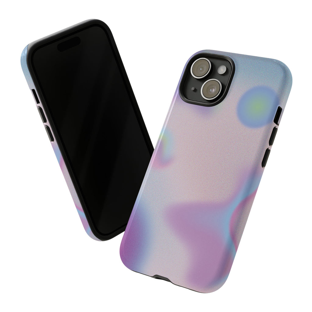Gradient Floating Orbs Tough iPhone Case