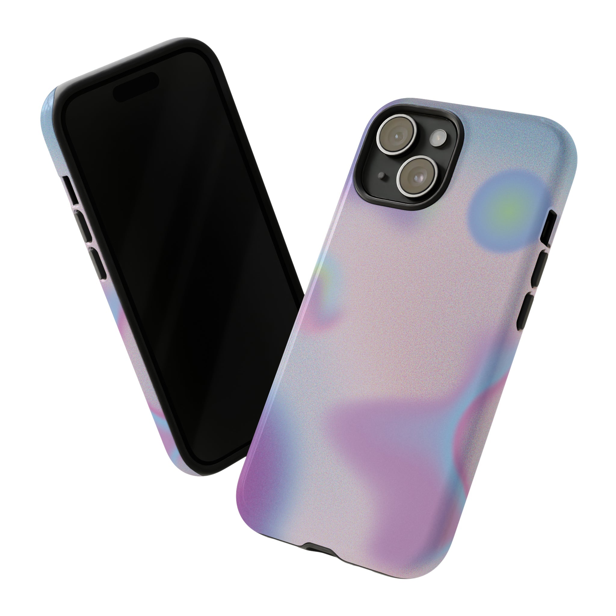 Gradient Floating Orbs Tough iPhone Case