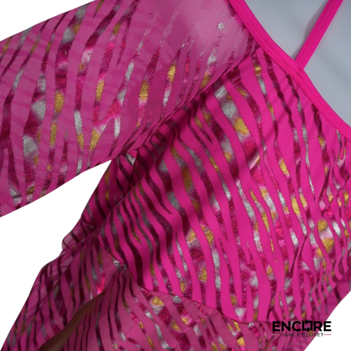 Pink & Metallic Fringe Fantasy