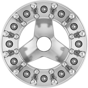 Platinum 1.2 mm Round 3.5 mm ID Halo-Style Earring Jacket Mounting – image 2