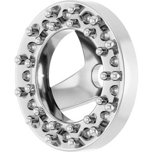 Sterling Silver 1.2 mm Round 4 mm ID Halo-Style Earring Jacket Mounting – image 4