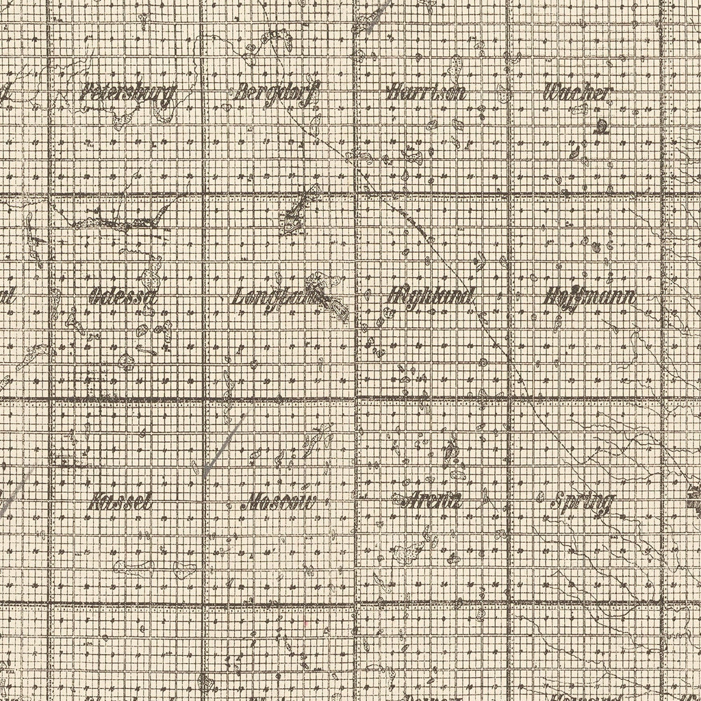 Vintage Map of McPherson County, South Dakota 1914