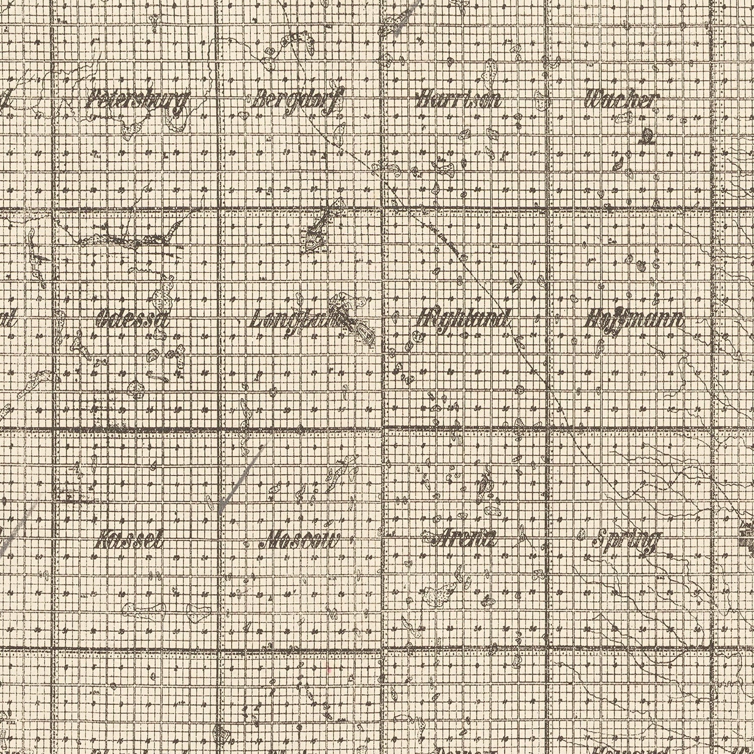 Vintage Map of McPherson County, South Dakota 1914