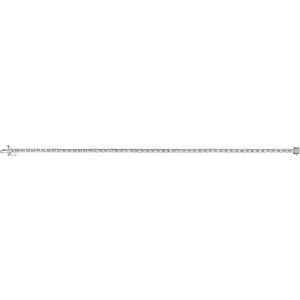 14K White Gold 4.25 mm Round Line 7 1/4" Bracelet Mounting – image 4