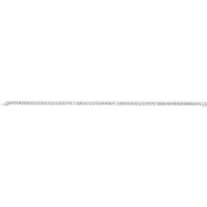 14K White Gold 3.65 mm Round Line 7 1/4" Bracelet Mounting – image 3