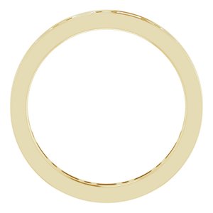 14K Yellow 1 CTW Natural Diamond Eternity Band Size 6.5