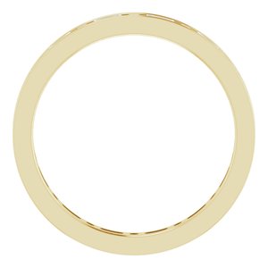 14K Yellow 1 1/6 CTW Natural Diamond Eternity Band Size 8.5