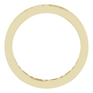 14K Yellow 3/4 CTW Natural Diamond Eternity Band Size 5.5