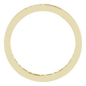 14K Yellow 1 1/8 CTW Natural Diamond Eternity Band Size 9