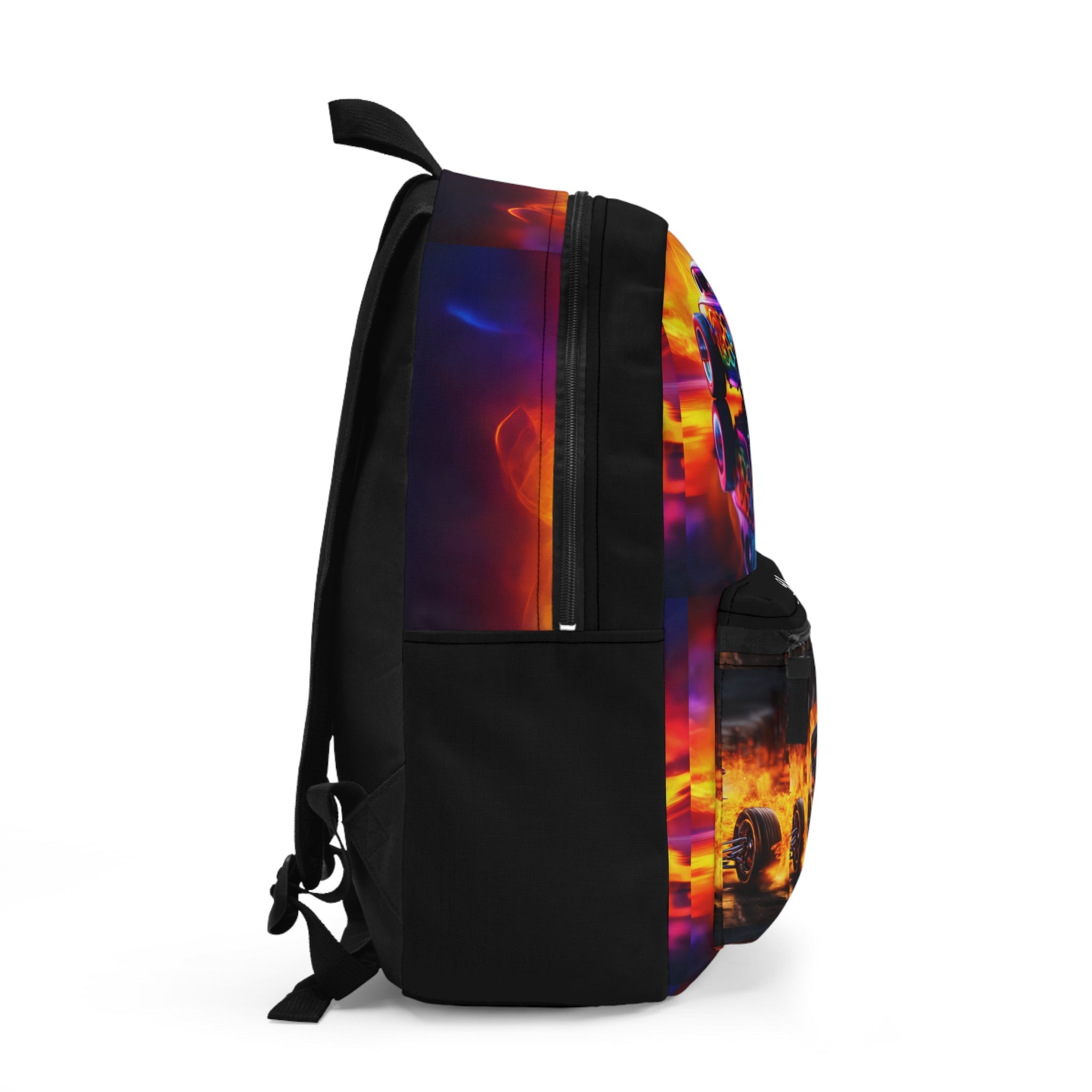 Personalizable Coupe Car Backpack - Stylish School Bag for Teens & Car Lovers