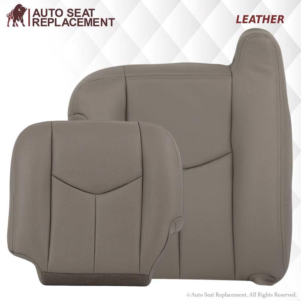 2003-2007 Chevy Tahoe/Suburban Seat Cover in Light Gray: Choose From Variations