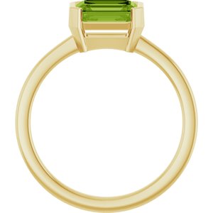 Half-Bezel Ring