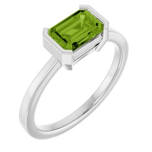 Half-Bezel Ring