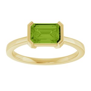 Half-Bezel Ring