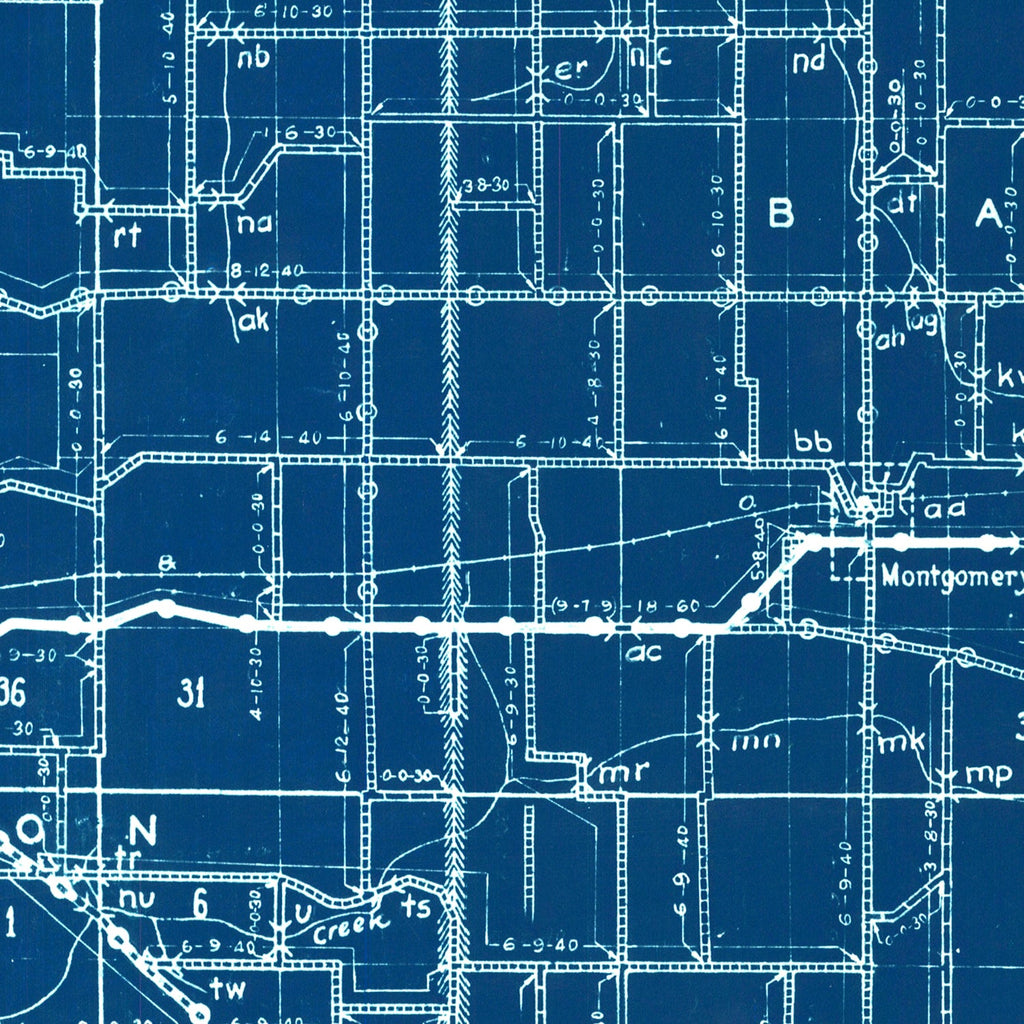 Vintage Map of Daviess County, Indiana 1936