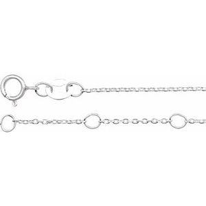 Sterling Silver 1/10 CTW Natural Diamond Bar 6 1/2-7 1/2" Bracelet – image 3