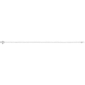 14K White Gold 2 CTW Lab-Grown Diamond 7 1/4" Line Bracelet – image 2