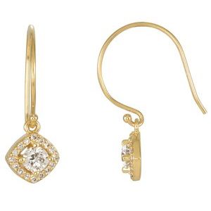 14K Yellow Gold 5/8 CTW Natural Diamond Earrings
