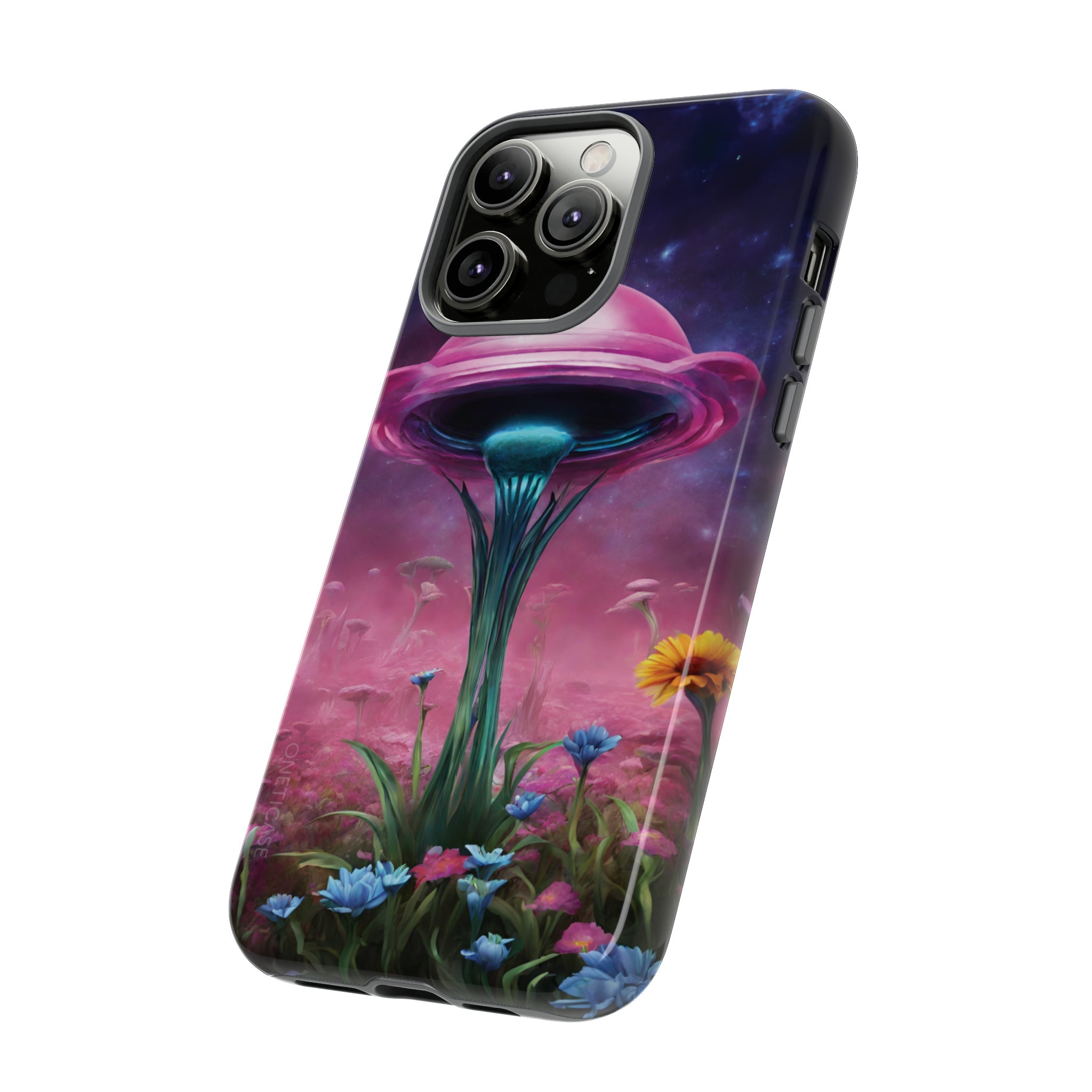 Galactic Floral Fusion Tough Cases