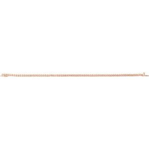 14K Rose Gold 1.85 mm Round Accented 7 1/4" Line Bracelet Mounting – image 2