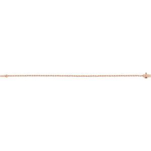 14K Rose Gold 1.6 mm Round Accented 7 1/4" Line Bracelet Mounting