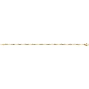 14K Yellow Gold 1.85 mm Round Accented 7 1/4" Line Bracelet Mounting