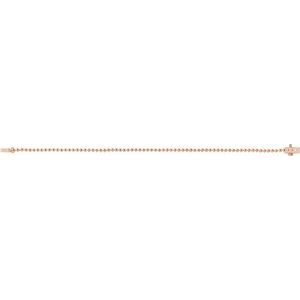 14K Rose Gold 1.85 mm Round Accented 7 1/4" Line Bracelet Mounting