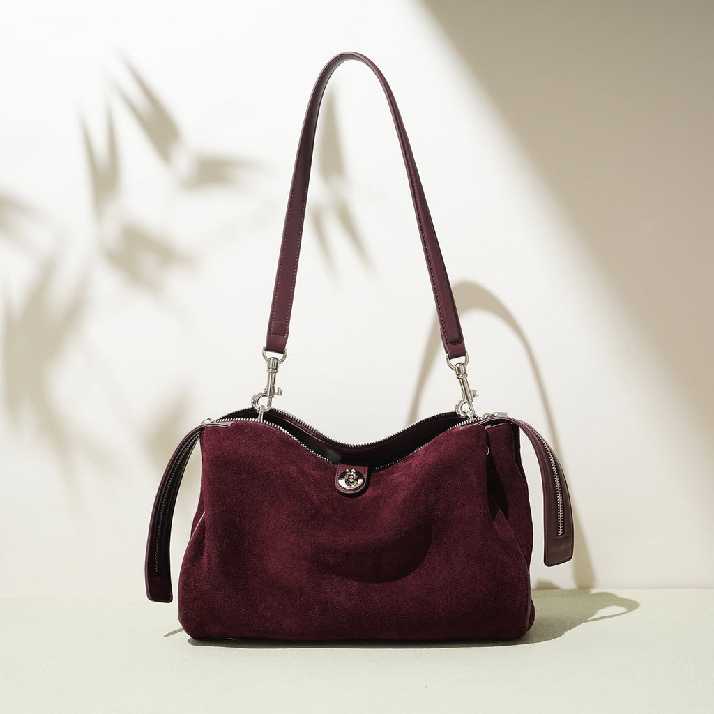 Luxury Niche Fashion Crossbody Bag Made From Genuine Leather