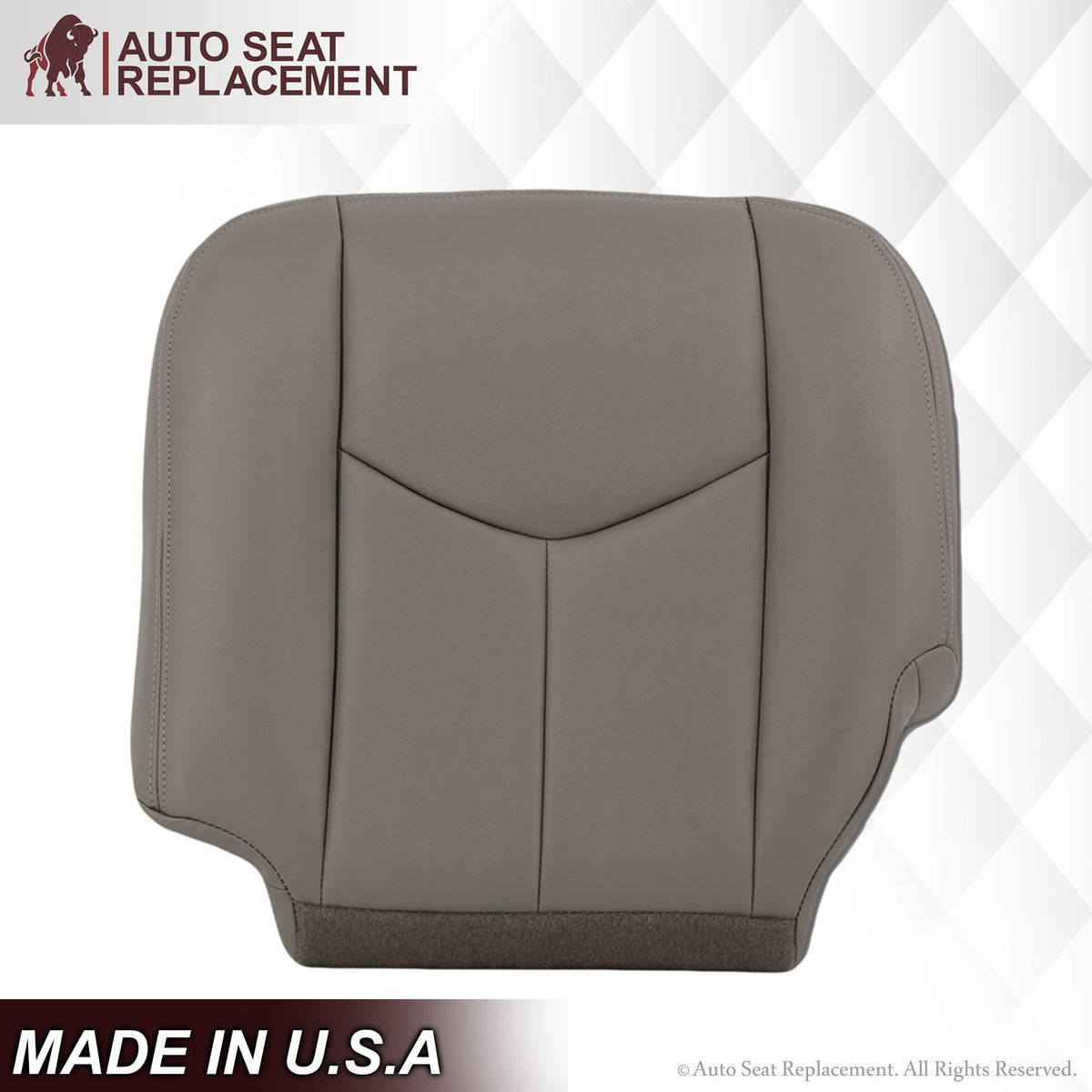 2003-2007 GMC Yukon Seat Cover In Light Gray: (pewter) Choose From Variation