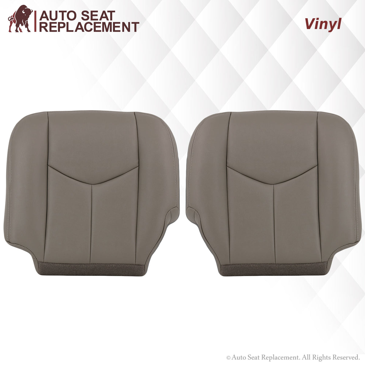 2003-2007 GMC Yukon Seat Cover In Light Gray: (pewter) Choose From Variation