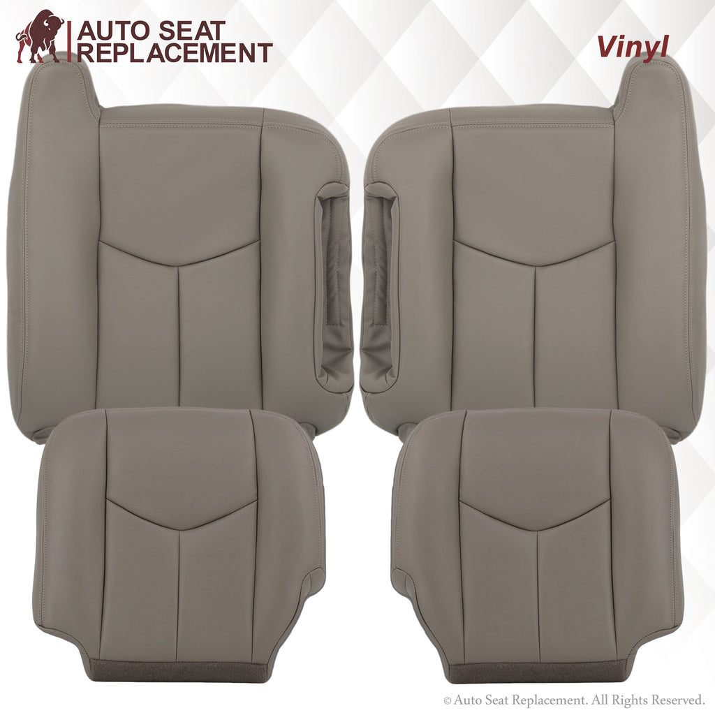 2003-2007 GMC Yukon Seat Cover In Light Gray: (pewter) Choose From Variation